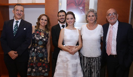  Fernando O’Farril, Evelina Cadena, Mauricio Valdes, Marcela O’Farril, Gabriela Borbolla y Fernando Valdes.