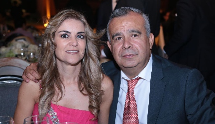  Margarita Sarquis y Carlos Fonseca.
