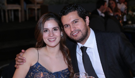  Valeria Flores y José Ramón Barragán.