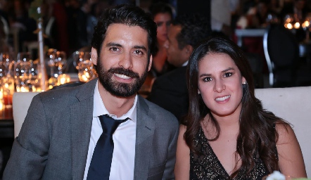  Juan Pablo Palafox y Natalia Sarquis.