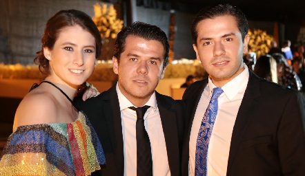  Nuria Oliva, Jorge y Mauricio Torres.
