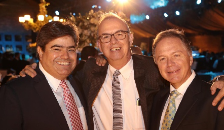  Paco Leos, Gerardo Zermeño y Jorge Meade.