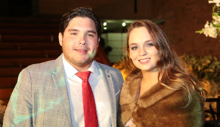  Jorge Stahl y Daniela Chapa.