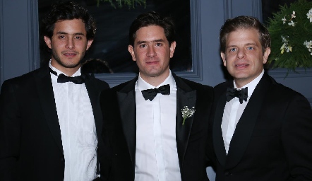  Julián Abud, Fernando Abud y Juan Carlos Feres.