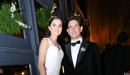  Eugenia Musa y Fernando Abud ya son esposos.