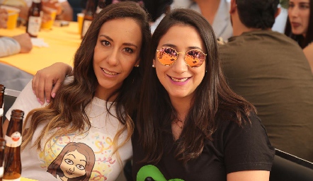  Montse Salazar y Ingrid Delgado.