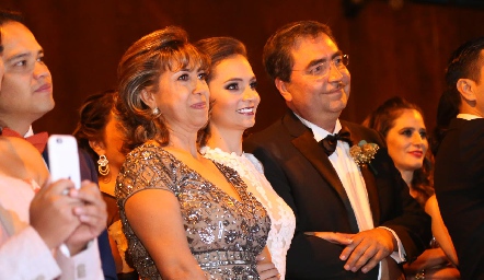  Rocío Torres, Chío  y José Juan Huerta.