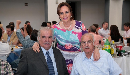  Mario Güemes, Carmen Reynoso de Güemes y José Armando Zermeño.