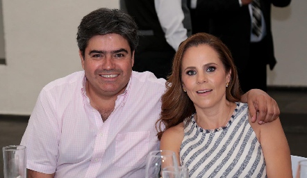  Paco Leos y Patricia Fernández.