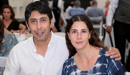  Luis Emmerth y Pilar Castorena.