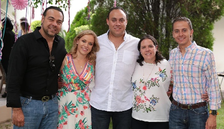  Hermanos Torres Ocejo: Alejandro, Mariana, Francisco, Pily y José Alberto.