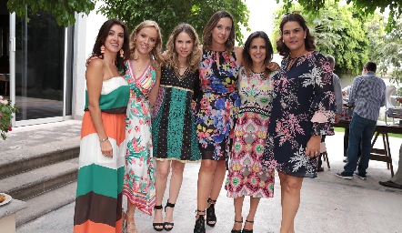  Vanessa Galarza, Mariana Torres, Maiela Conde, Mariana Galán, Mariana Suárez y Gabriela Díaz Infante.