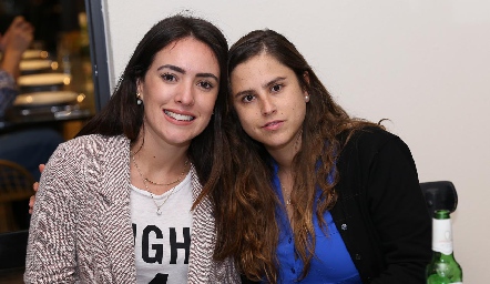  María Cecilia Herrera y Gaby Franco.