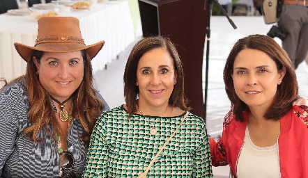  Mariel Díaz Infante, Lorena Valle y Fernanda Félix.