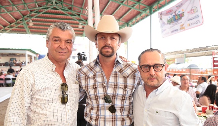  Gerardo Labastida, Víctor Muñoz y Jorge Lugo.