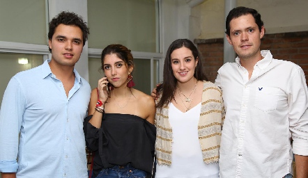  Enrique Quintero, Paola Dávila, Tití Lomelí y Pepe Madrid.