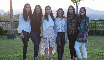  Armida Enríquez, Lore Cantú, Isa Torre, María José Trigo, Paulina Bernal y Marisol Cabrera.
