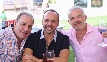  Manolo Martins, Filiberto Massa y Luigi Pizzuto.