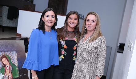  Marcela Valle, Marce Zacarías y Gina Belgoder.