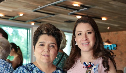  Claudia Robles de Mendizábal y Karla Puente de Mendizábal.
