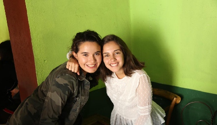  Natalia Hampshire y Natalia Navarro.