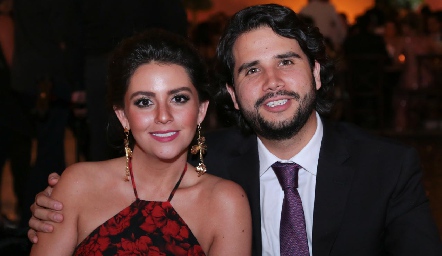  Ana Victoria Álvarez y Rodrigo Mercado.