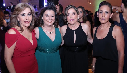  Loli Castro, Mara Durán, Ana Luz Cordero y Leticia Artolózaga.