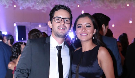  Carlos Cueto y Nadia González.