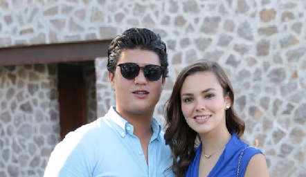  José Pablo Piñero y Renata Acevedo.