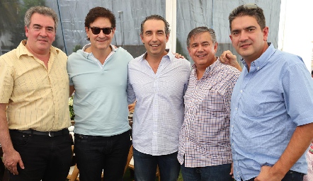  Marcelo, Alberto, Alejandro, Mauricio y Enrique Elizondo.