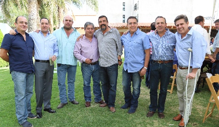  Luis Miguel Meade, Carlos Valdés, Jaime Ascanio, Gerardo Córdova, Gerardo Galván, Óscar Villarreal, Gerardo Valle y Galo Galván.