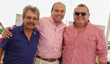  Alberto Díaz de León, Fernando Pérez y Francisco Armendáriz.
