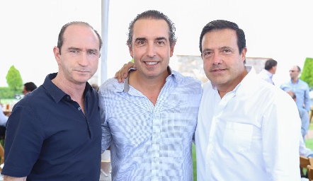  Rodak Palau, Alejandro Elizondo y Juan Carlos de la Rosa.