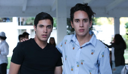  Andrés Quintero y Juan Pablo Chevaile.