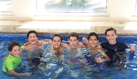  Villalba, Guillermo, Antonio, Alan, Marcelo y Juan Carlos.