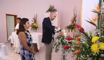  José Antonio González compartiendo la Luz de Cristo.