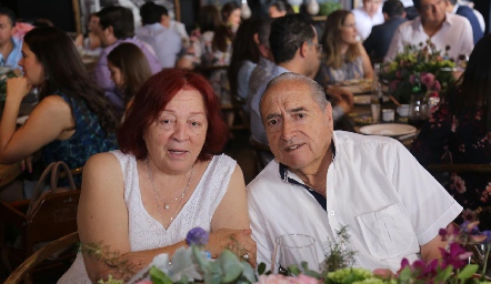  Blanca Romero y Héctor Acebo.
