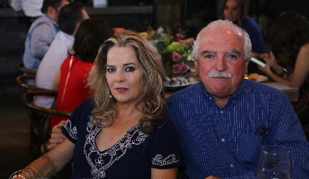  Lourdes Zapata y Sergio Acebo.