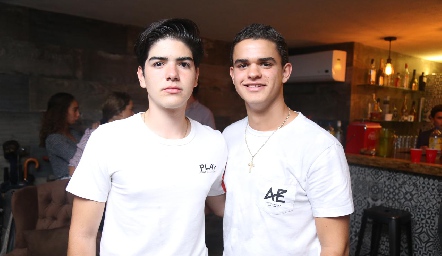  Jorge Gutiérrez y Aldo Pizzuto.