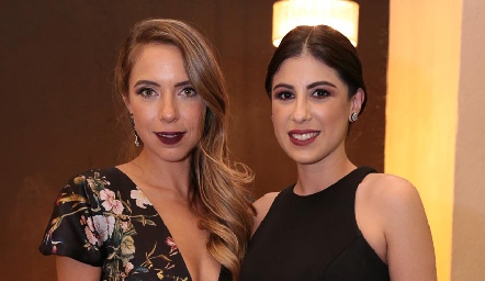  Mariana Peña y Melissa Fernández.