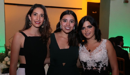  Marisa Espínolo, Sofía Faz y Daniela de los Santos.