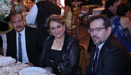  Polo Puente, Lucy Rivero y Héctor Álvarez.