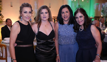  Loli Castro, Silvia Foyo, Gladys Farías y Gladys Castellanos.