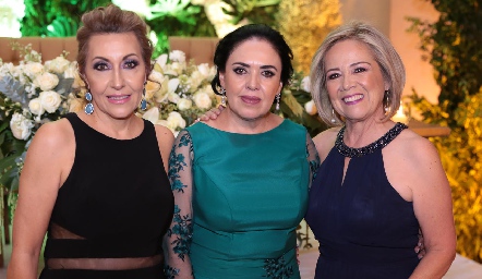  Lolis Castro, María Julia Marín y Ana Lu Medina.
