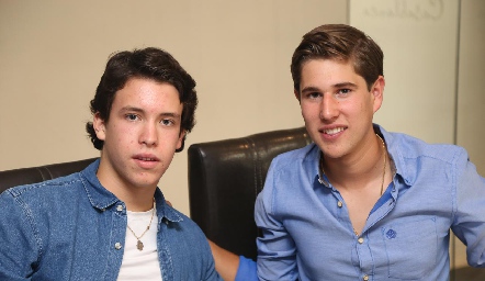  Gianfranco Pizzuto y Galo Galván.