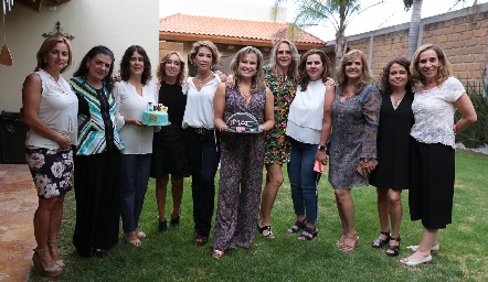  Lorena, Lupita, Sandra, María Elena, Isabel, Ana Lilia, Diana, Graciela, Sabrina, Lucía y Gaby.