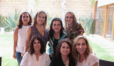  Graciela Torres, Ana Lilia Von Der Meden, Guadalupe González, Diana Barba, Sandra Galván, Lucía Bravo y Gaby Cantú.