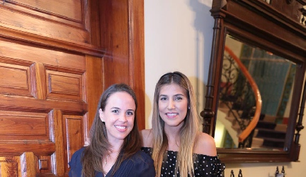  Amaya Ibargüengoitia y Liz Villaseñor.