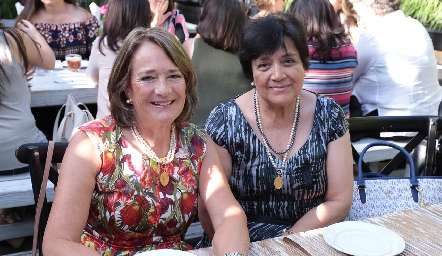  María Eugenia Meade y María del Socorro Rodríguez.