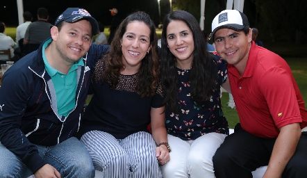  Pedro Arredondo, Mónica Esparza, Anilú Navarro y Alejando Solis.